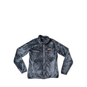 Columbia Women's Fire Side™ II Sherpa Full Zip‎ Fleece Gray Small